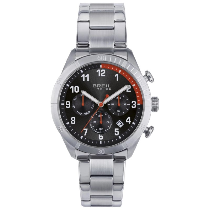 Breil Tribe - Orologio Mate - Multifunzione - Nero
