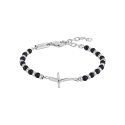 Breil Tribe - Bracciale Code - Onice - Acciaio
