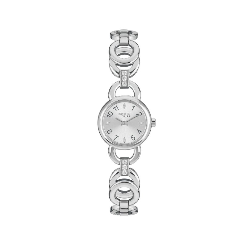 Breil Tribe - Orologio 2H Lady - Acciaio - Argento