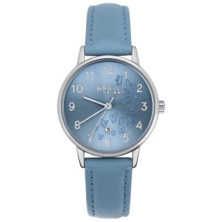 Breil Tribe - Solo Tempo Lady - Pelle - Blu