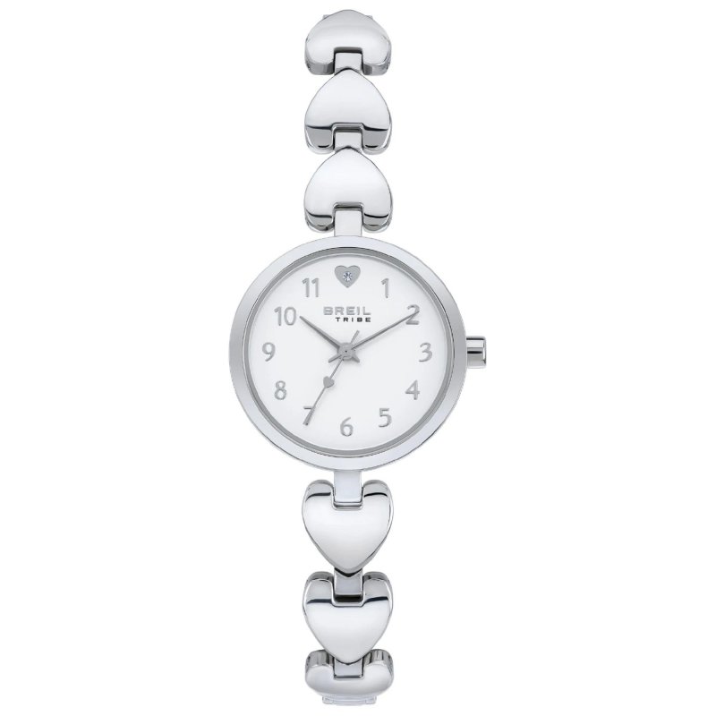 Breil Tribe - Solo Tempo Lady - Acciaio - Bianco