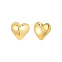 Breil - Orecchini Big Heart - Acciaio - Oro
