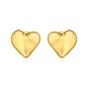 Breil - Orecchini Big Heart - Acciaio - Oro