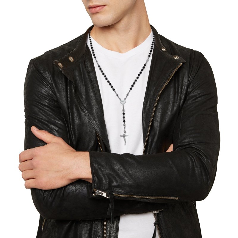 Breil - Collana Code - Onice - Acciaio