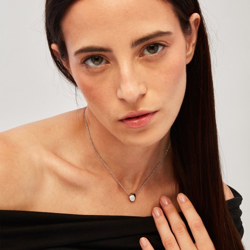 Breil - Collana Bubble - Acciaio - Argento