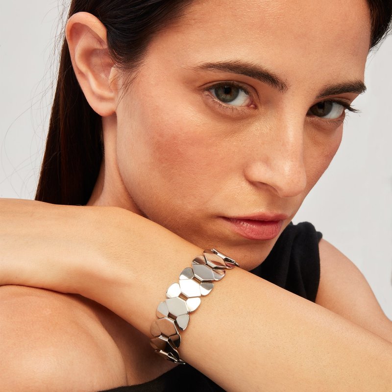 Breil - Bracciale Hexagonia - Acciaio Lucido