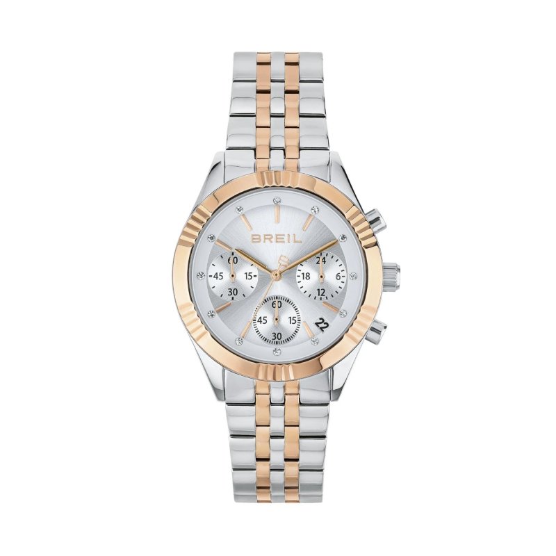 Breil - Chrono Lady 36 Mm - Acciaio - Rosa