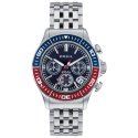 Breil - Chrono Gent 44 Mm - Acciaio - Blu
