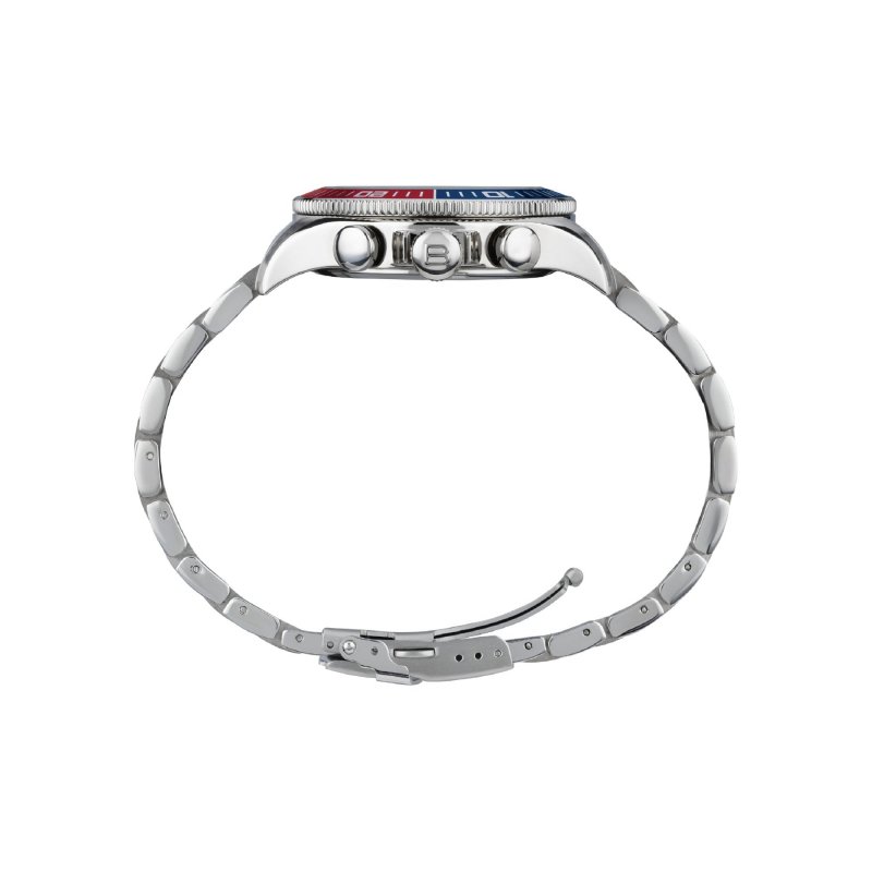Breil - Chrono Gent 44 Mm - Acciaio - Blu