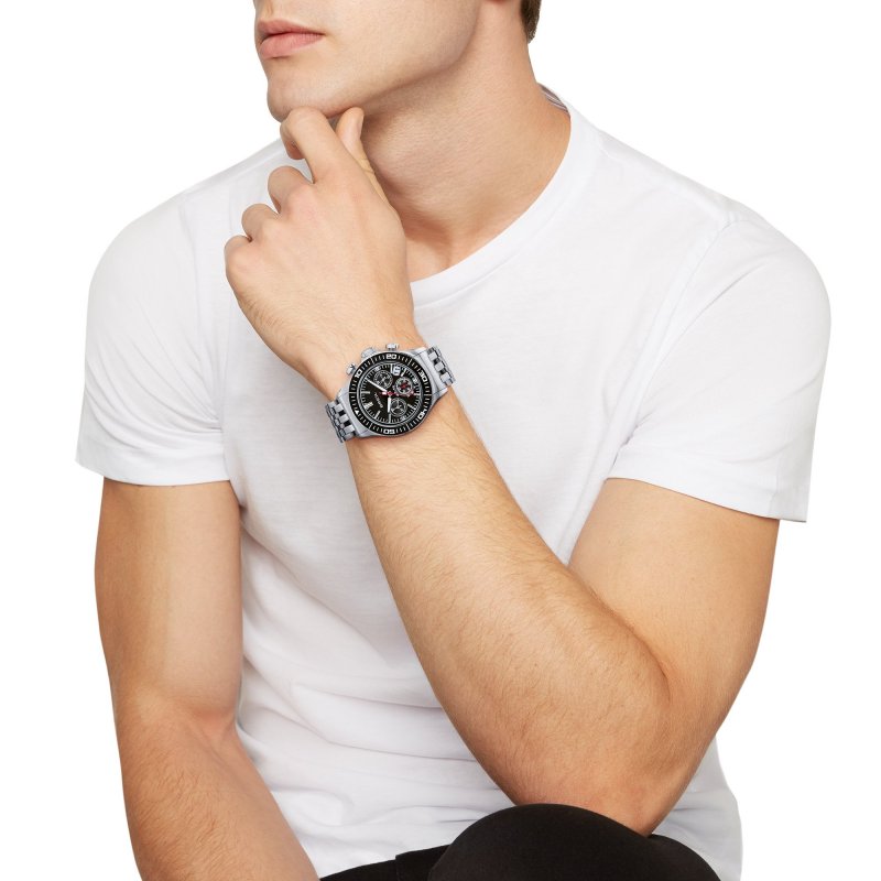 Breil - Chrono Gent 44 Mm - Orologio Sportivo - Acciaio