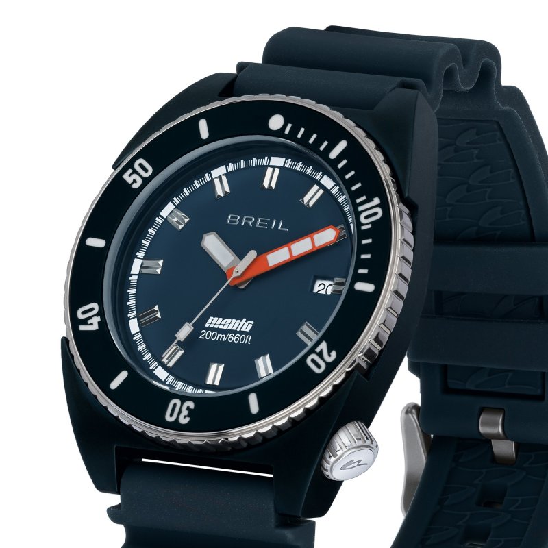 Breil - Manta Seeker 3H - Blu - 42 Mm