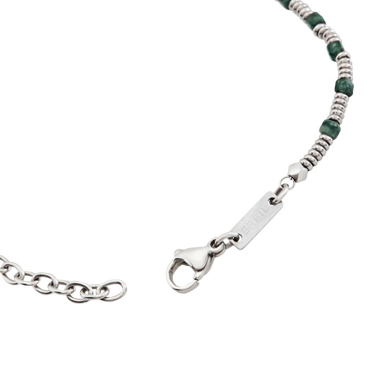 Breil - Bracciale Priam - Acciaio - Smeraldo