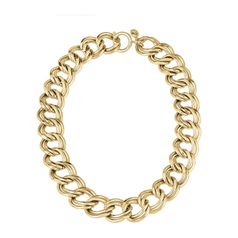 Breil - Collana Hyper - Acciaio Ip Gold - Glam