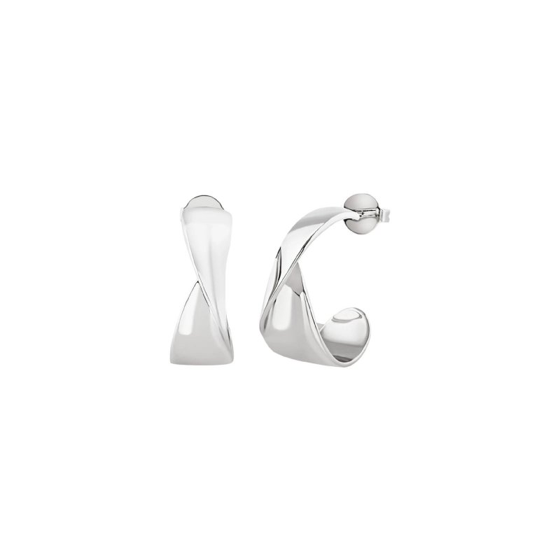 Breil - Orecchini Retwist - Acciaio Lucido