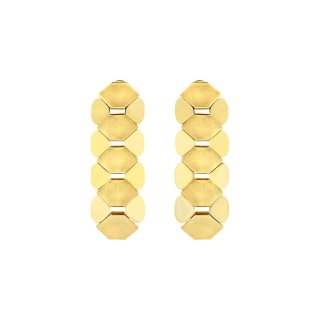 Breil - Orecchini Hexagonia - Acciaio - Oro