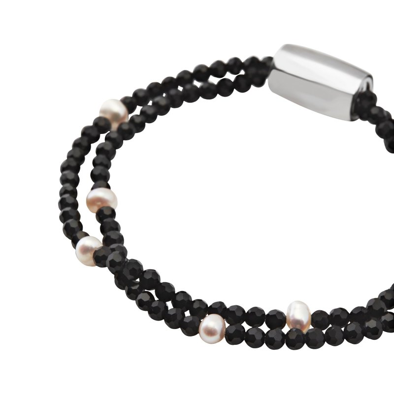 Breil - Elemento Small Black Moon - Bracciale - Acciaio