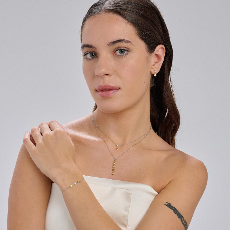 Brosway - Collana Fancy - Argento - Zirconi