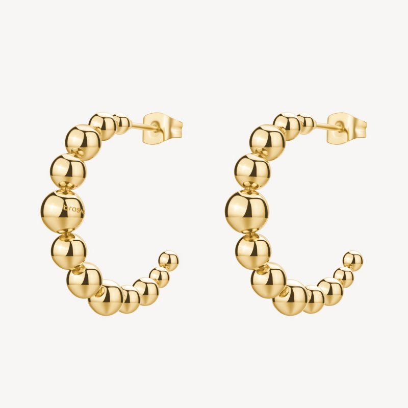 Brosway - Orecchini Perfect - Acciaio - Oro 14K