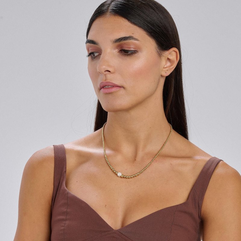 Brosway - Collana Perfect - Acciaio - Oro