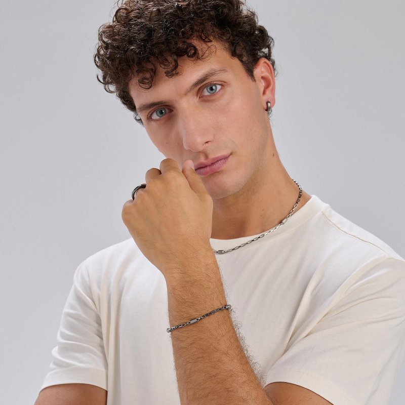Brosway - Bracciale Logan - Acciaio - Rutenio