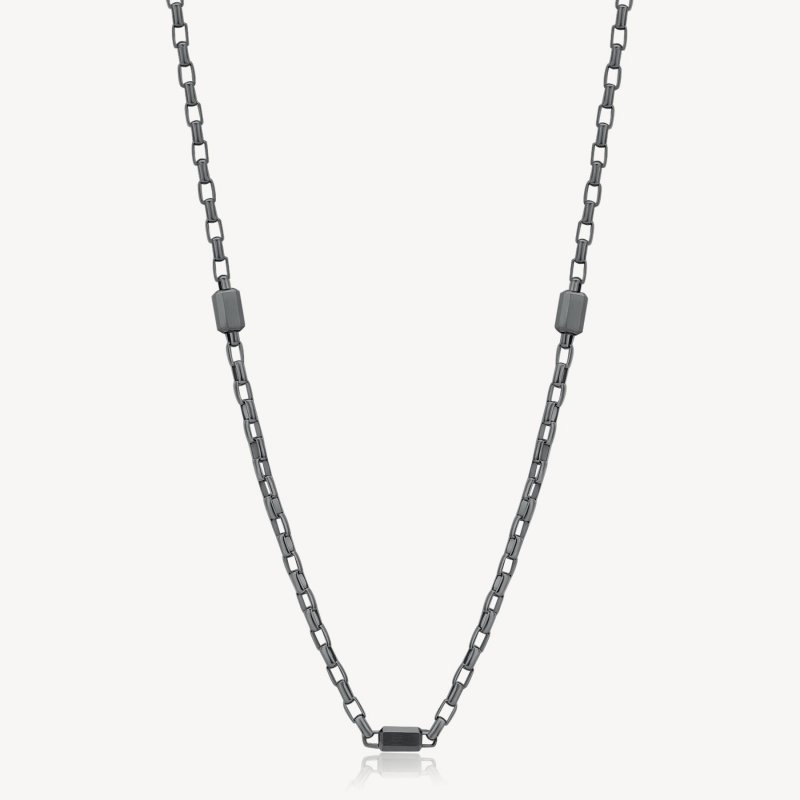 Brosway - Collana Logan - Acciaio - Rutenio
