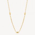 Brosway - Collana Logan - Acciaio - Oro 14K