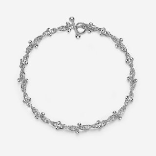 Collana A Maglia Intrecciata Corta