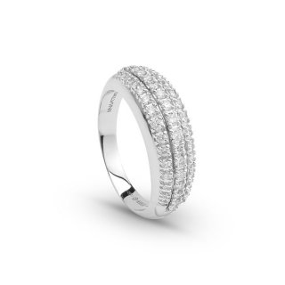 Salvini - Anello Galassia S - Oro Bianco - Diamante