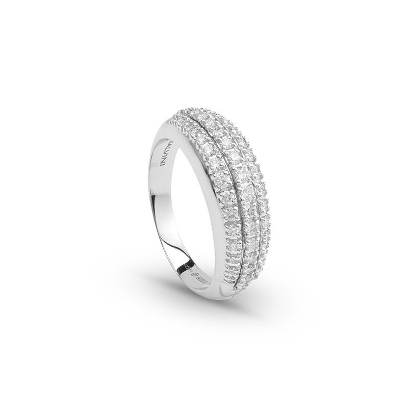Salvini - Anello Galassia S - Oro Bianco - Diamante