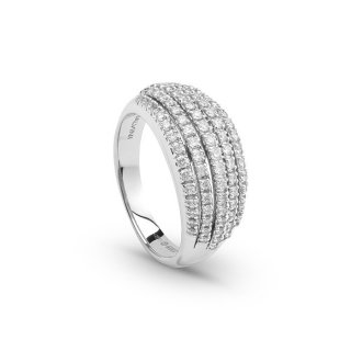 Salvini - Anello Galassia S - Oro Bianco - Diamante