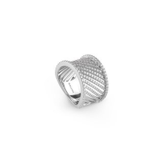 Salvini - Anello Riflessi S - Oro Bianco - Diamante