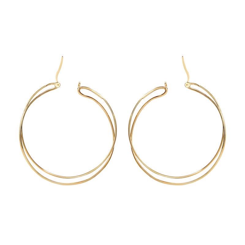 Breil - Orecchini Lightline - Acciaio - Oro