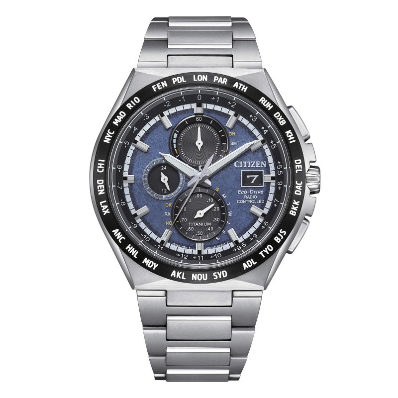 Citizen At8 Super Titanio - Crono - Eco Drive