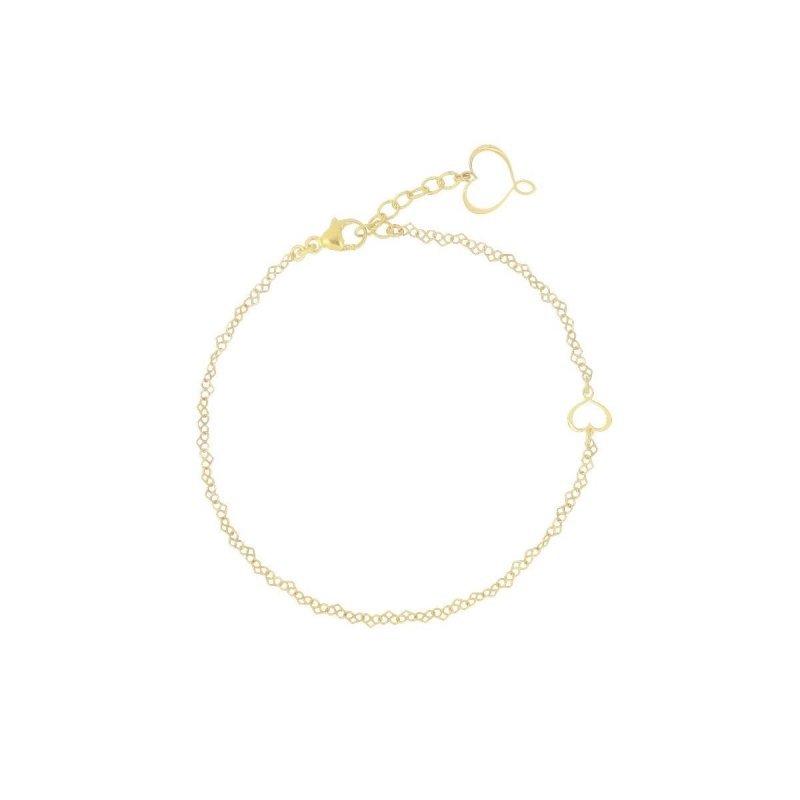 Maman Et Sophie - Bracciale Cuori - Argento 925