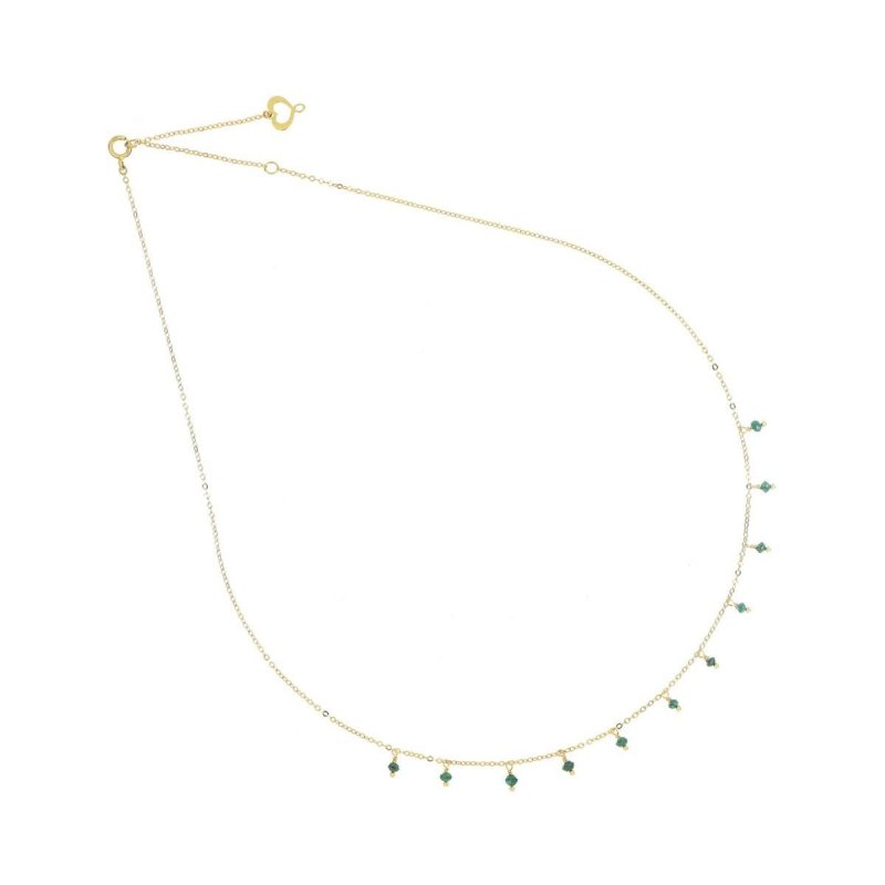 Maman Et Sophie - Girocollo 18Kt - Oro Giallo - Diamanti