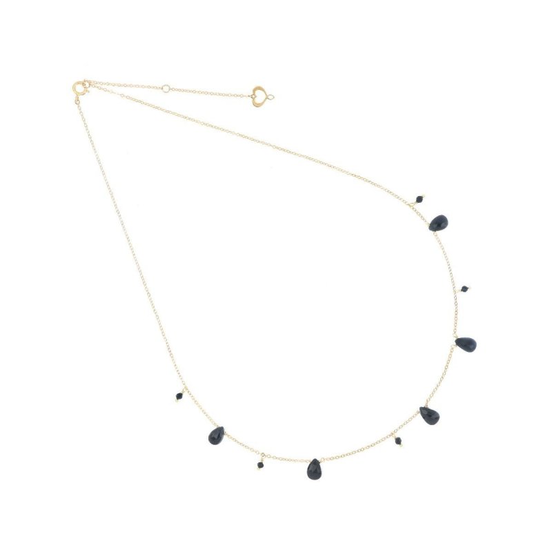 Maman Et Sophie - Girocollo Drops - Oro 18Kt - Spinello