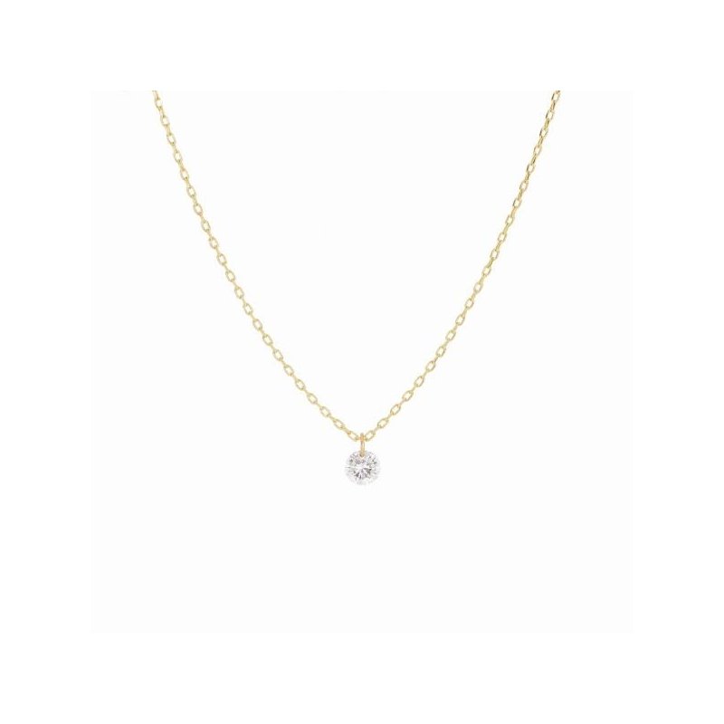 Maman Et Sophie - Girocollo Diamante - Oro Giallo