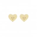 Maman Et Sophie - Orecchini Cuore - Argento 925 - Archivio