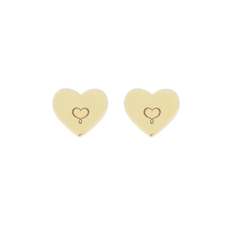 Maman Et Sophie - Orecchini Cuore - Argento 925 - Archivio