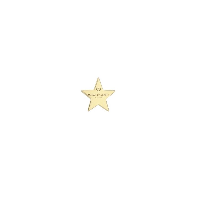 Maman Et Sophie - Orecchini Stella - Argento 925 - Oro