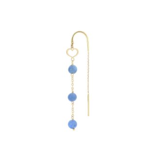 Maman Et Sophie - Orecchino Nuvole - Oro 18Kt - Cianite