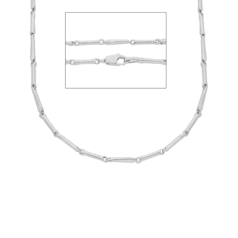 Songa Antonio - Catena Girocollo - Oro Bianco