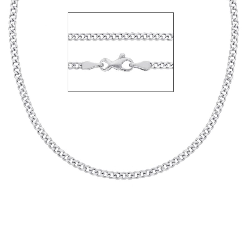 Songa Antonio - Catena Girocollo - Oro Bianco