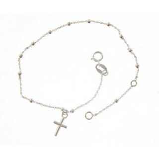 Songa Antonio - Rosario Bracciale - Oro Bianco