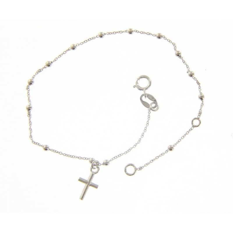 Songa Antonio - Rosario Bracciale - Oro Bianco