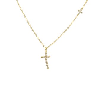 Songa Antonio - Girocollo - Oro Giallo - Zirconia