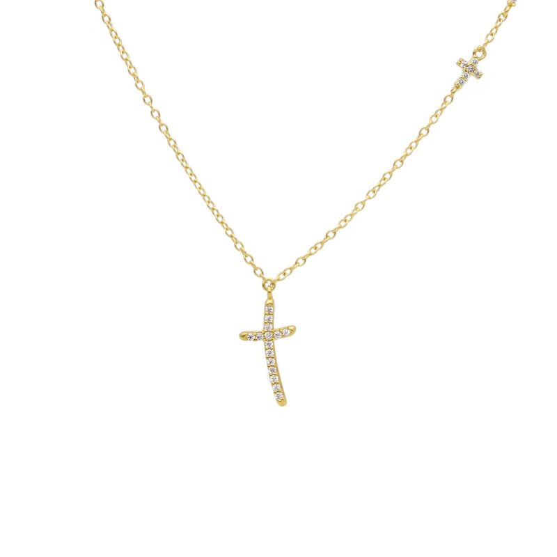 Songa Antonio - Girocollo - Oro Giallo - Zirconia