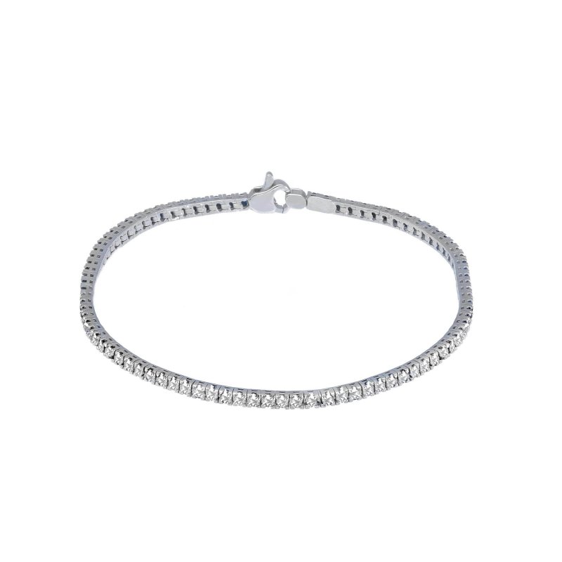 Songa Antonio - Bracciale Tennis - Oro Bianco