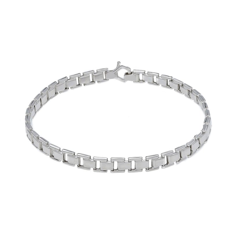 Songa Antonio - Bracciale Uomo - Oro Bianco