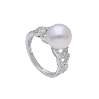 Songa Antonio - Anello Solitario - Oro Bianco